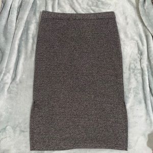 Ann Taylor grey pencil skirt